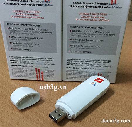 USB 3G Vodafone SFR E372u-8 42,2Mbps bắt sóng khỏe